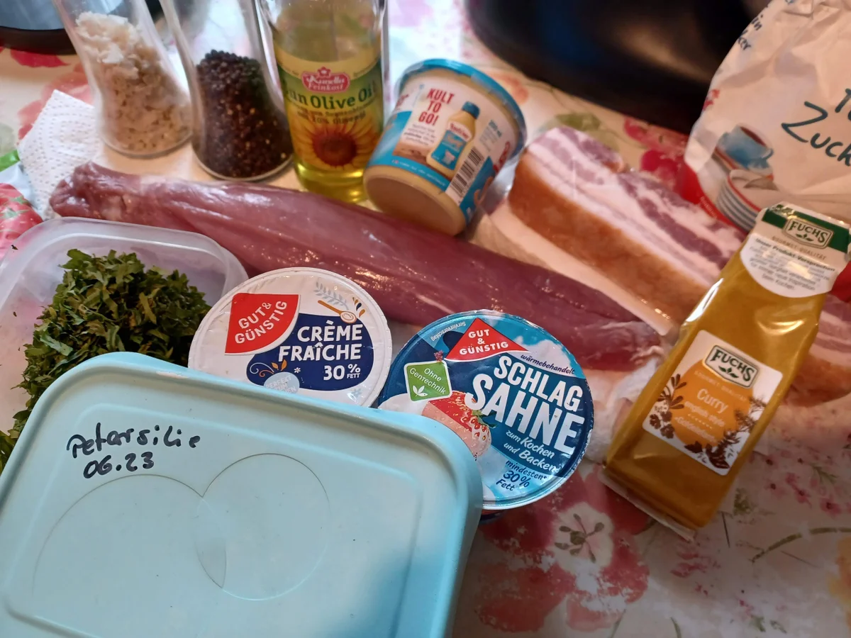 Schweinefilet mit Currysoße - Rezept - Bild Nr. 4