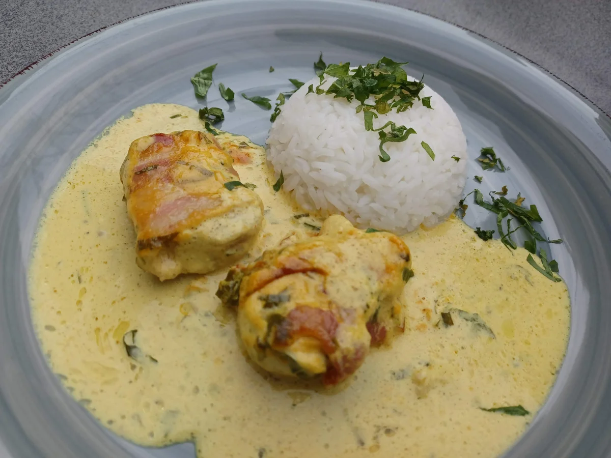 Schweinefilet mit Currysoße - Rezept - Bild Nr. 16970