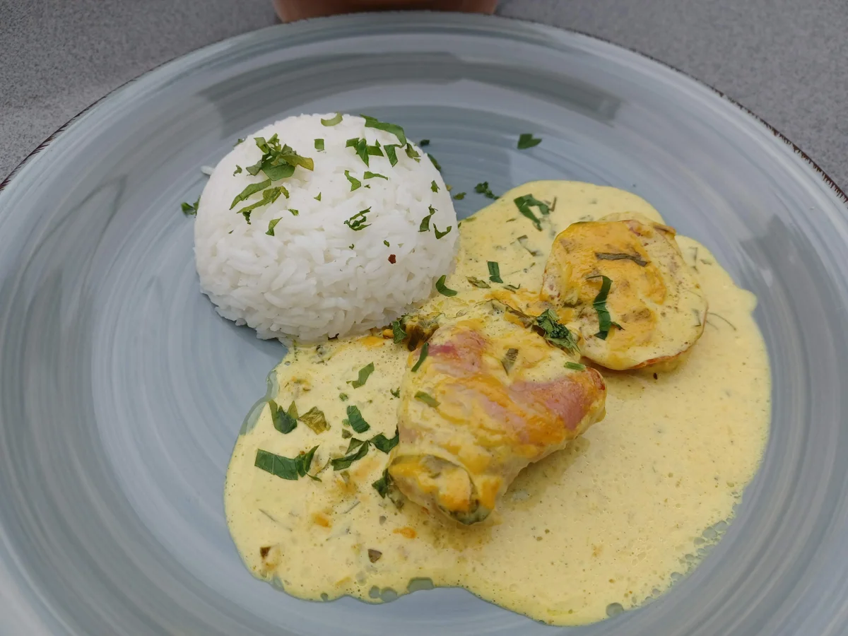Schweinefilet mit Currysoße - Rezept - Bild Nr. 16972