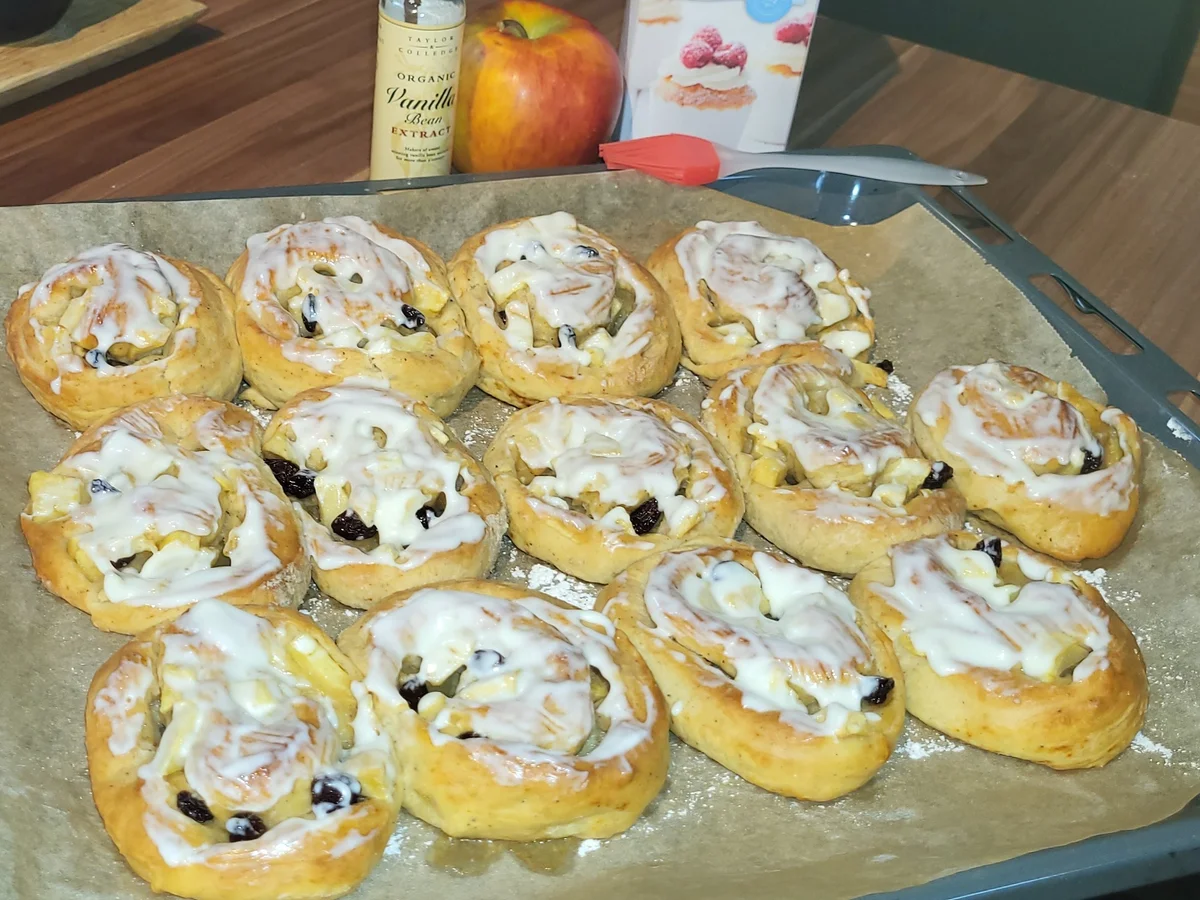 Rezept: BiNe` S APFELSCHNECKEN Bild Nr. 16969 BiNe` S APFELSCHNECKEN - Rezept - Bild Nr. 16969