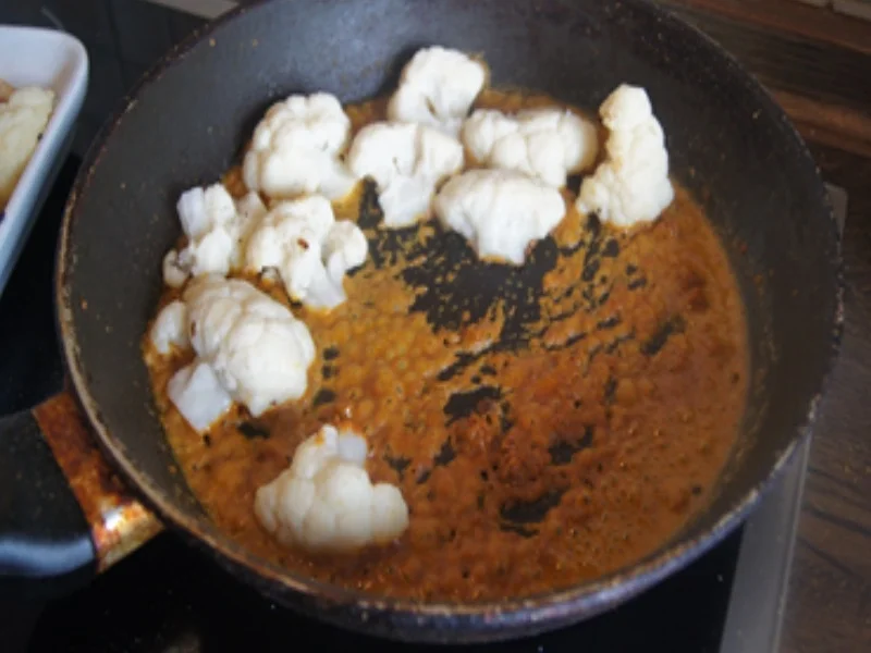 Rezept: Blumenkohl-Korma Bild Nr. 7 Blumenkohl-Korma - Rezept - Bild Nr. 7