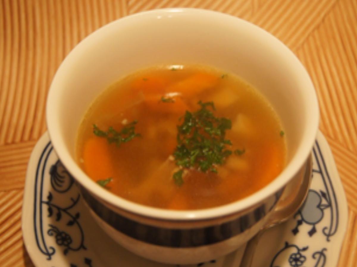 Würzige Hähnchen-Gemüse-Suppe - Rezept - Bild Nr. 2