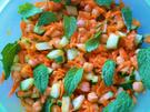 Möhren - Gurkensalat mit Kichererbsen - Rezept - Bild Nr. 16977