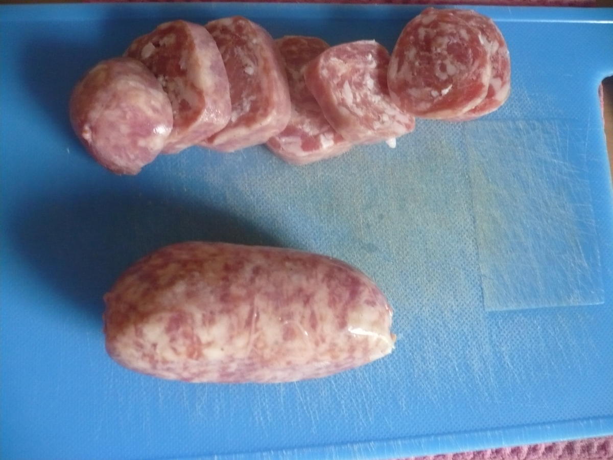 Grüne Bohnen mit Salsiccia - Rezept - Bild Nr. 16972