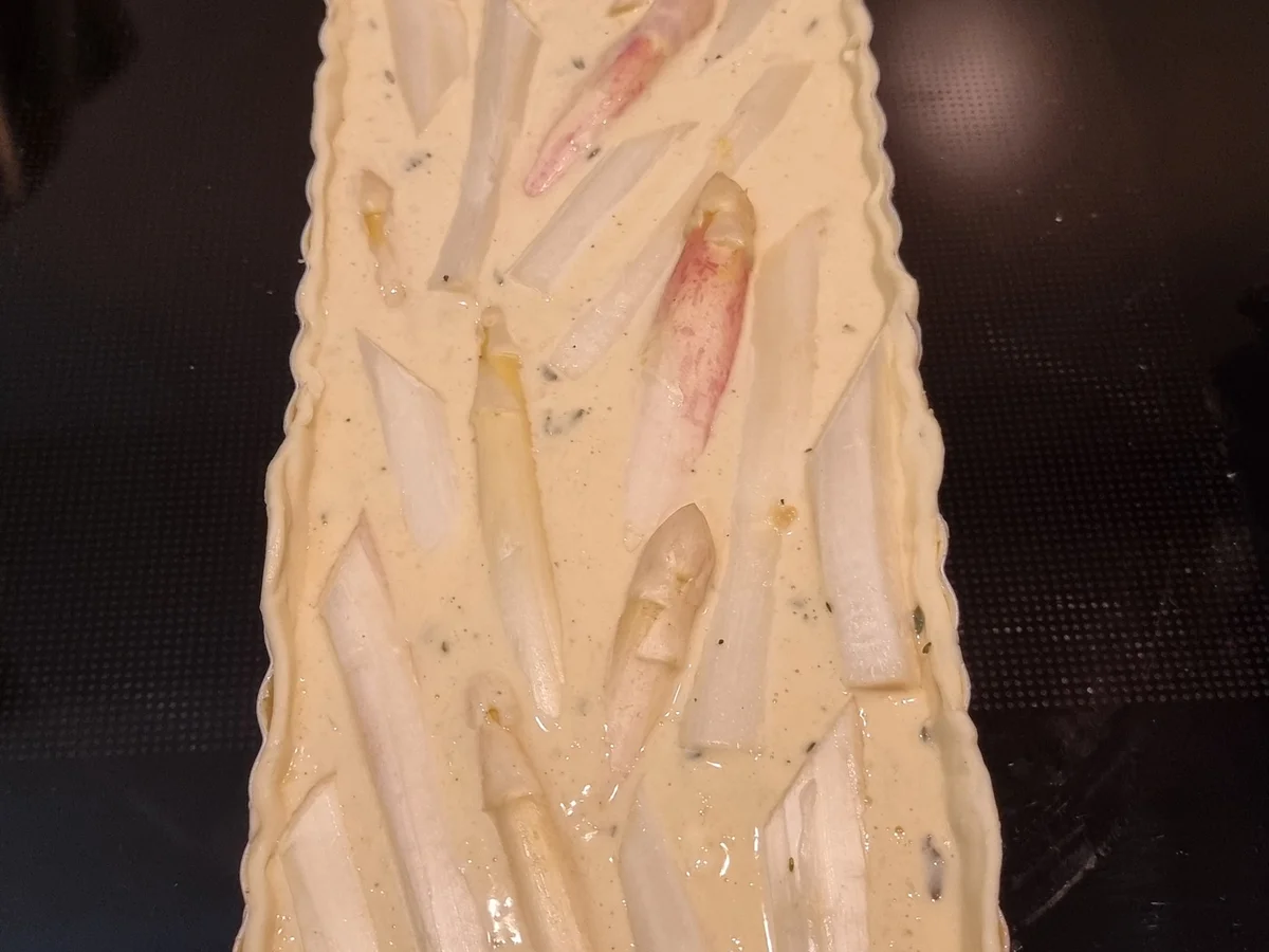 Spargel-Tarte - Rezept - Bild Nr. 16980
