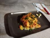 Blumenkohl-Lauch-Möhren und in Würfel geschnittenen Hinterschinken Auflauf ./Resteverwertu - Rezept - Bild Nr. 16971