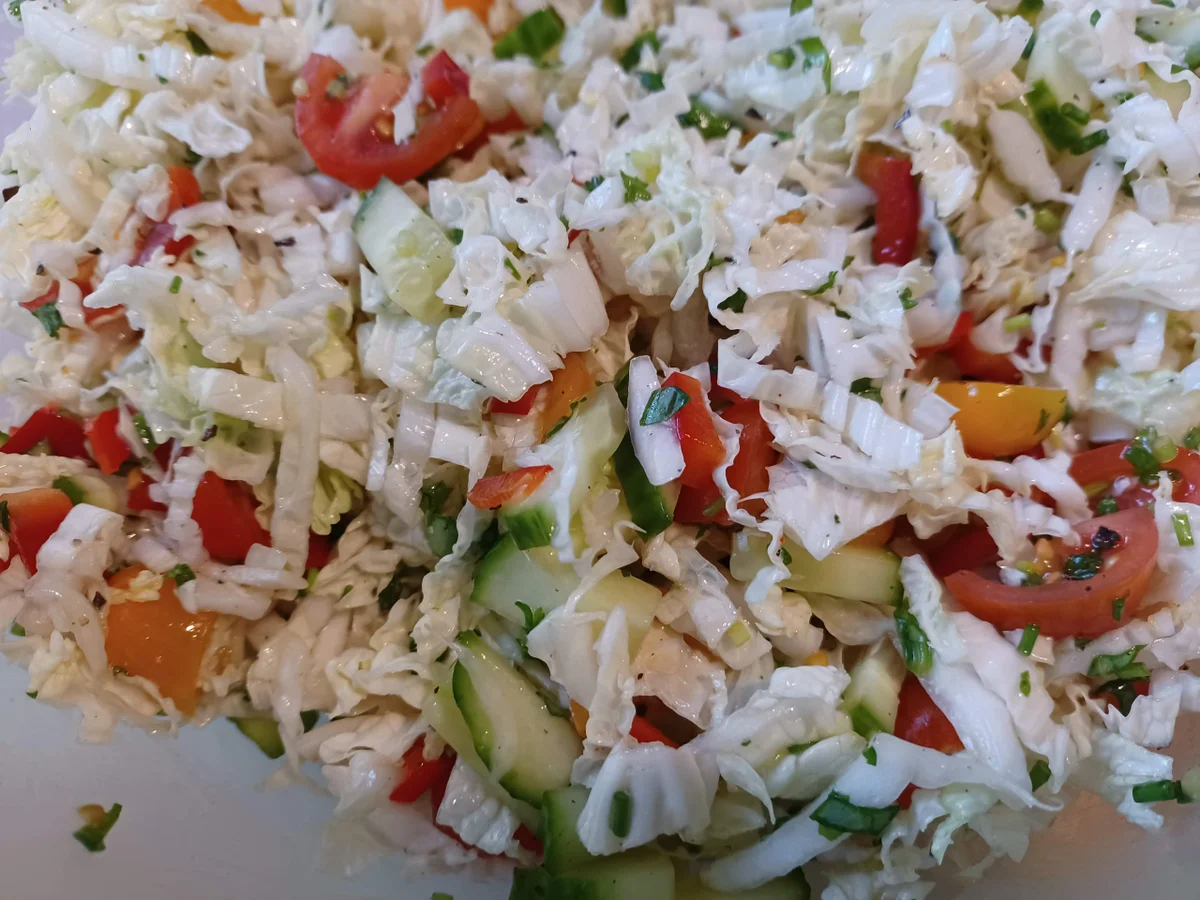 Bunter Chinakohl-Salat - Rezept - Bild Nr. 16993