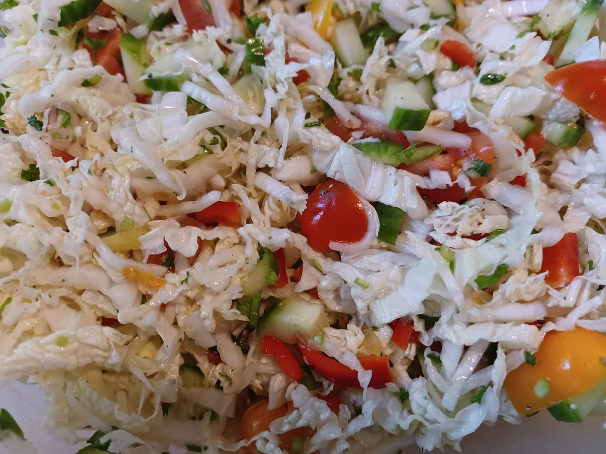 Bunter Chinakohl-Salat - Rezept - Bild Nr. 16995