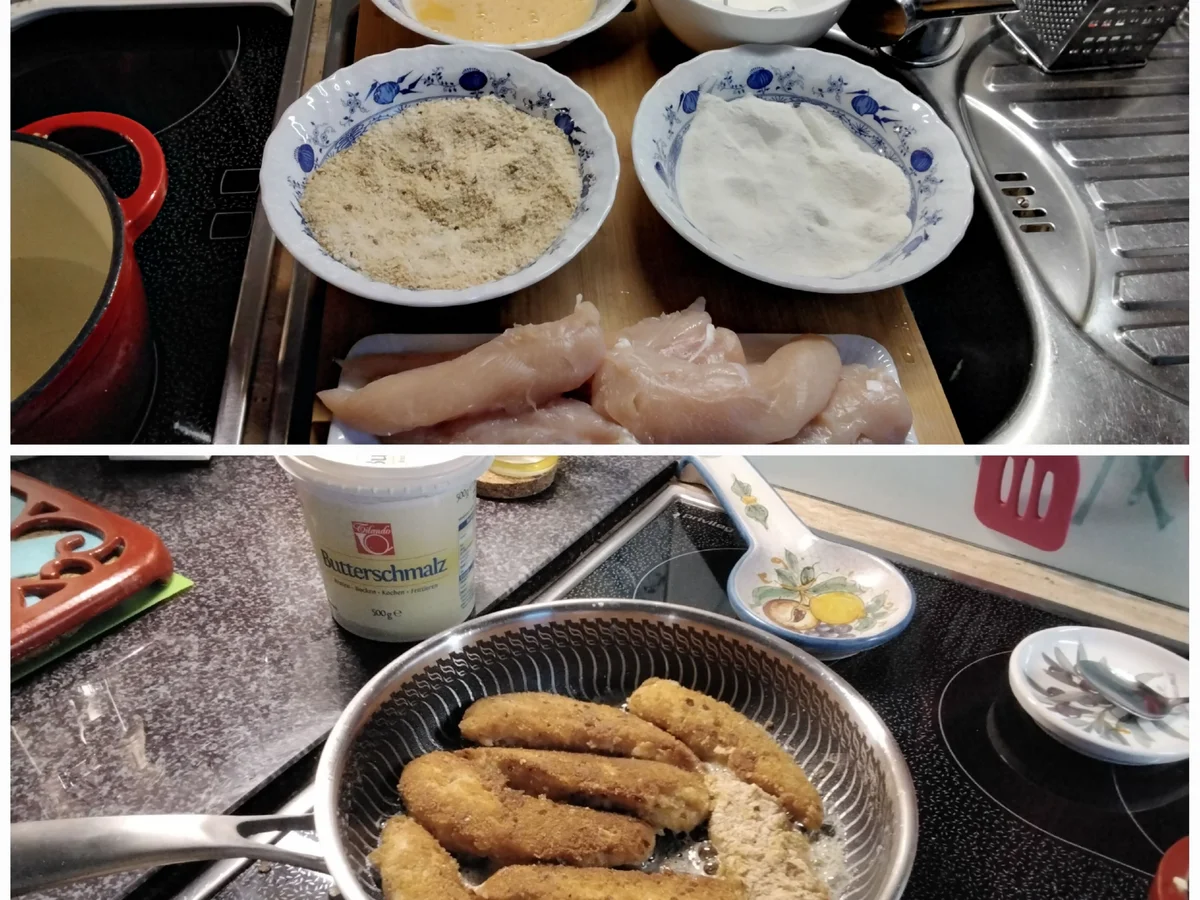 Rezept: Panierte Innenfilet von der Hähnchenbrust Bild Nr. 16981 Panierte Innenfilet von der Hähnchenbrust - Rezept - Bild Nr. 16981