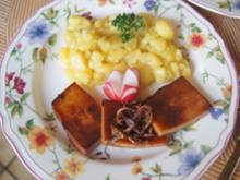Leberkäse mit schwäbischen Kartoffelsalat - Rezept - Bild Nr. 16981