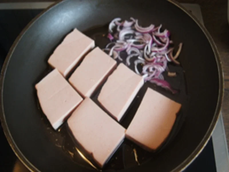 Rezept: Leberkäse mit schwäbischen Kartoffelsalat Bild Nr. 16983 Leberkäse mit schwäbischen Kartoffelsalat - Rezept - Bild Nr. 16983