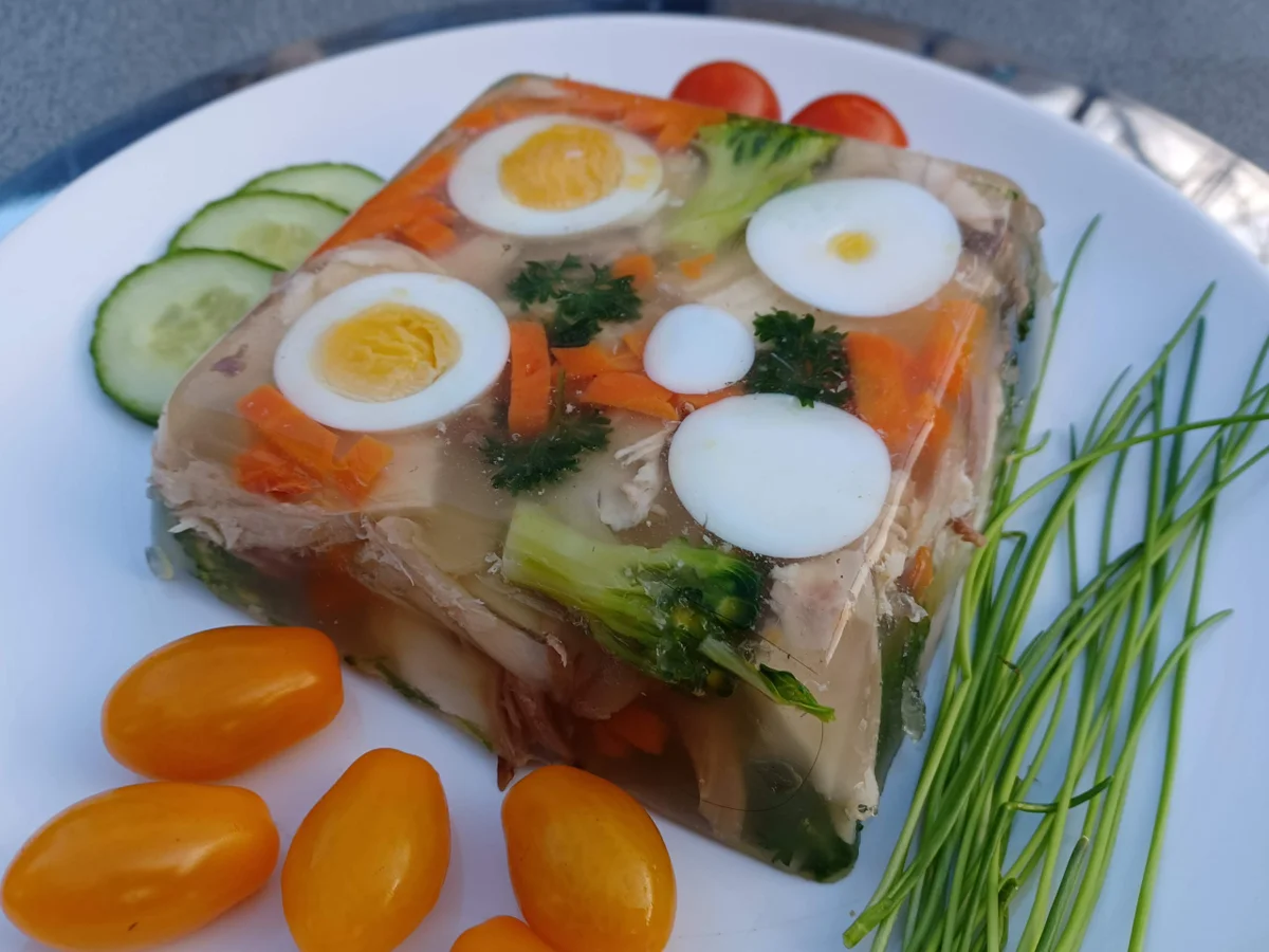 Bunte Geflügel - Sülze - Rezept - Bild Nr. 16987