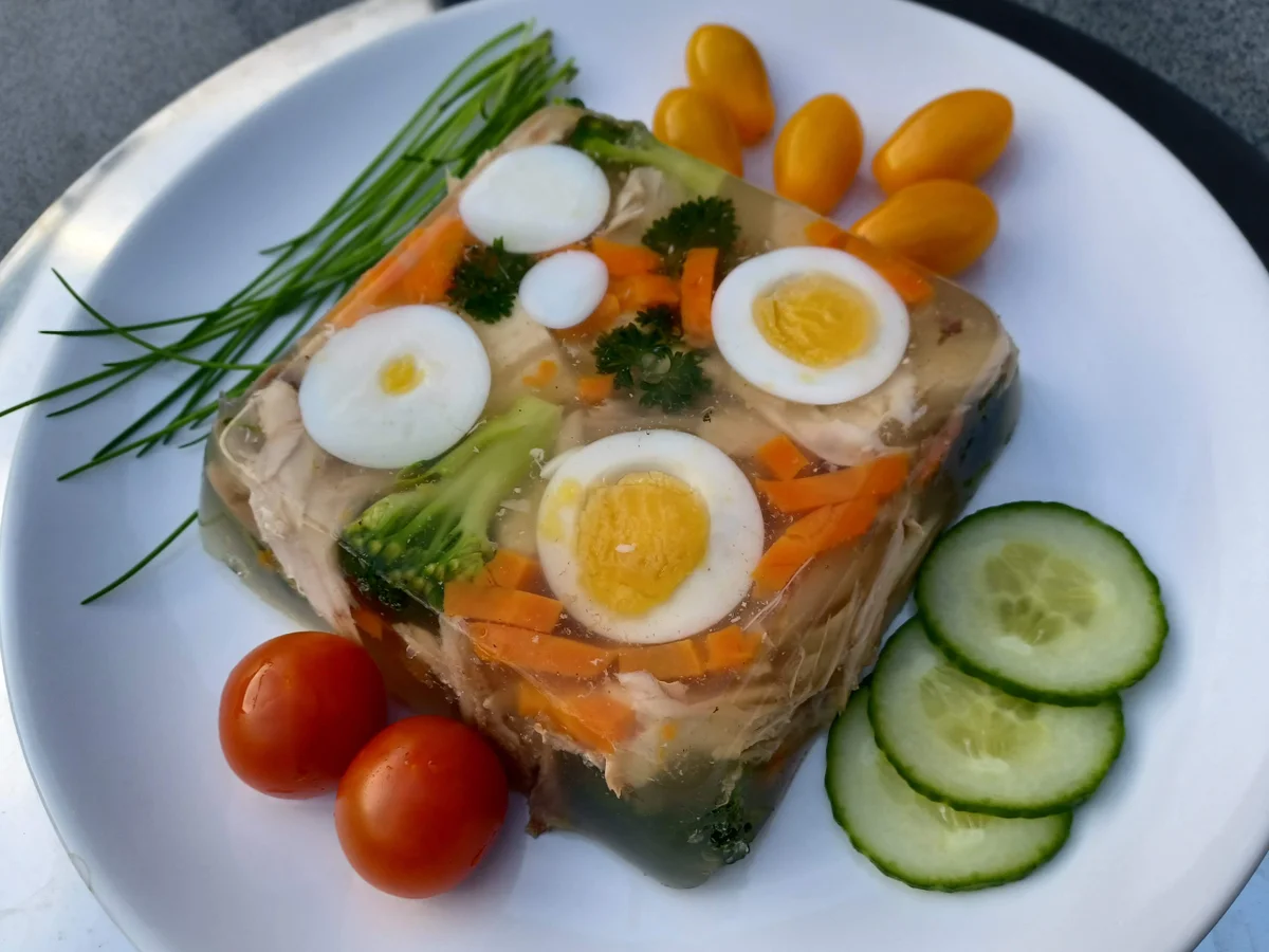 Bunte Geflügel - Sülze - Rezept - Bild Nr. 16989