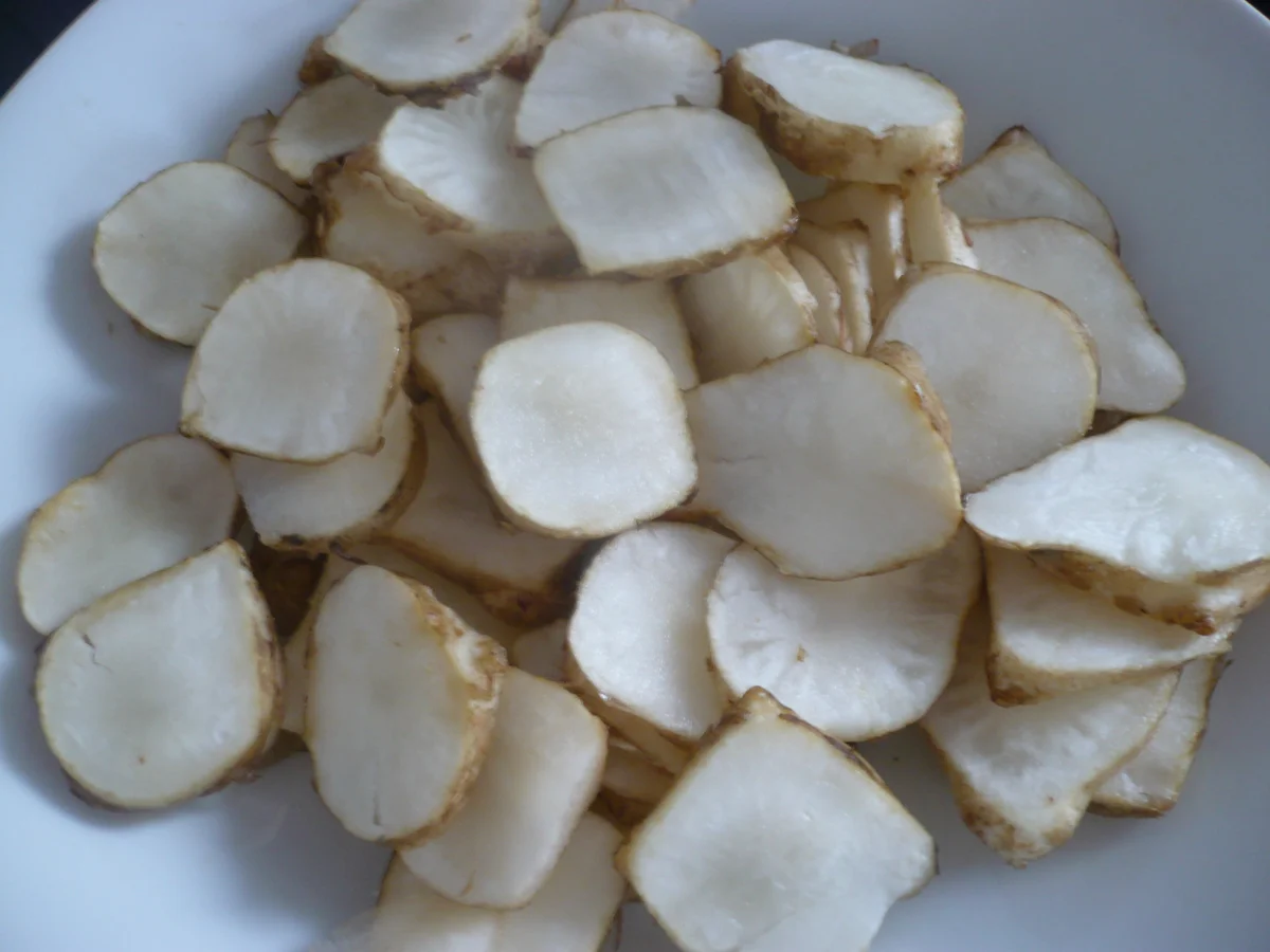 Rezept: Herzhafte Tobinambur - Pfanne Bild Nr. 16981 Herzhafte Tobinambur - Pfanne - Rezept - Bild Nr. 16981