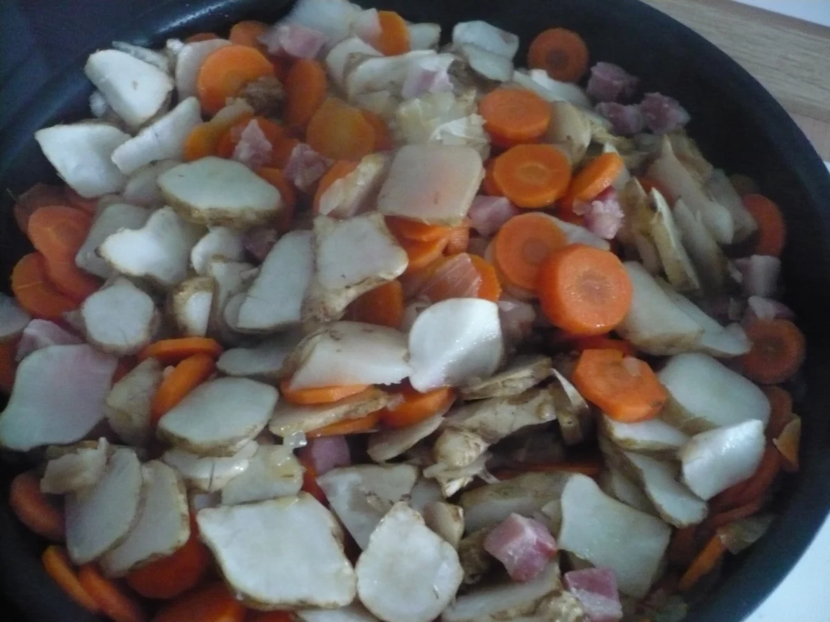 Rezept: Herzhafte Tobinambur - Pfanne Bild Nr. 16981 Herzhafte Tobinambur - Pfanne - Rezept - Bild Nr. 16981