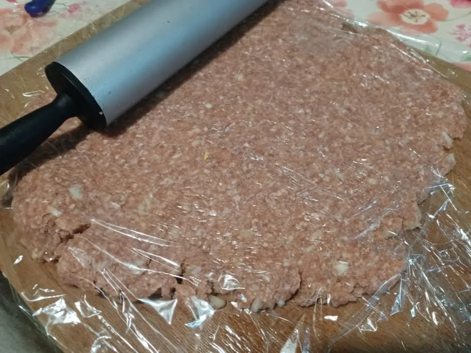 Bunte Hackfleischrolle - Rezept - Bild Nr. 6