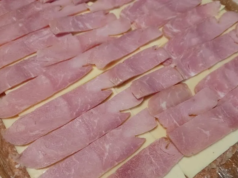 Bunte Hackfleischrolle - Rezept - Bild Nr. 7