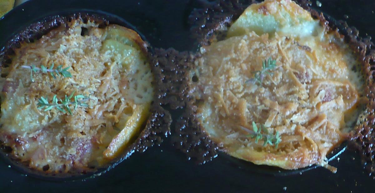 Kartoffelgratin aus der Muffinform - Rezept - Bild Nr. 17006