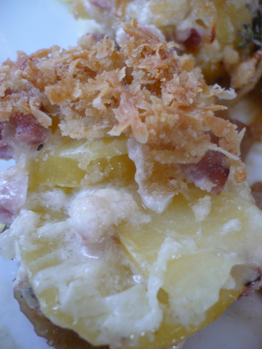 Kartoffelgratin aus der Muffinform - Rezept - Bild Nr. 17015