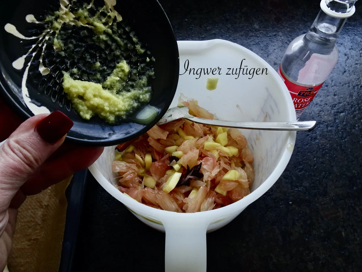 Rezept: pikanter Pomelo Salat Bild Nr. 17013 pikanter Pomelo Salat - Rezept - Bild Nr. 17013