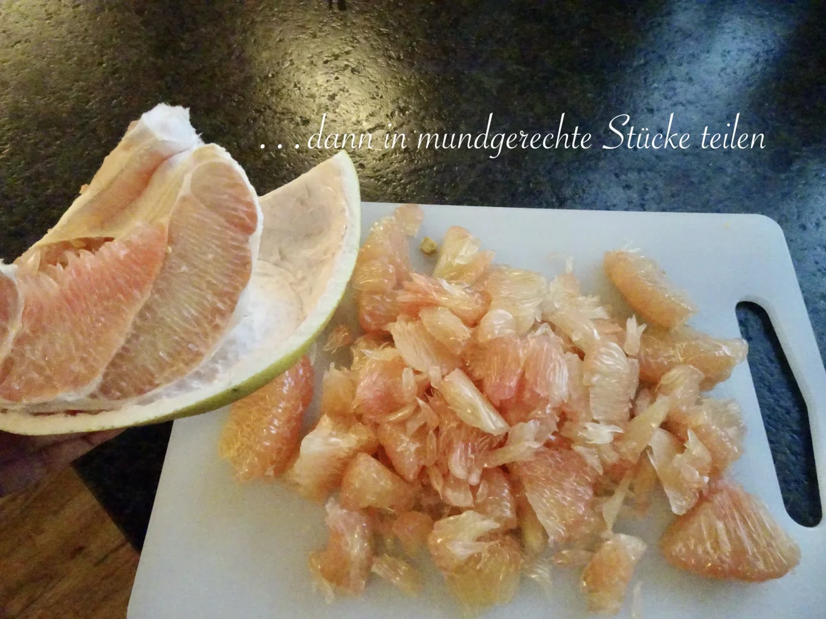 Rezept: pikanter Pomelo Salat Bild Nr. 17008 pikanter Pomelo Salat - Rezept - Bild Nr. 17008