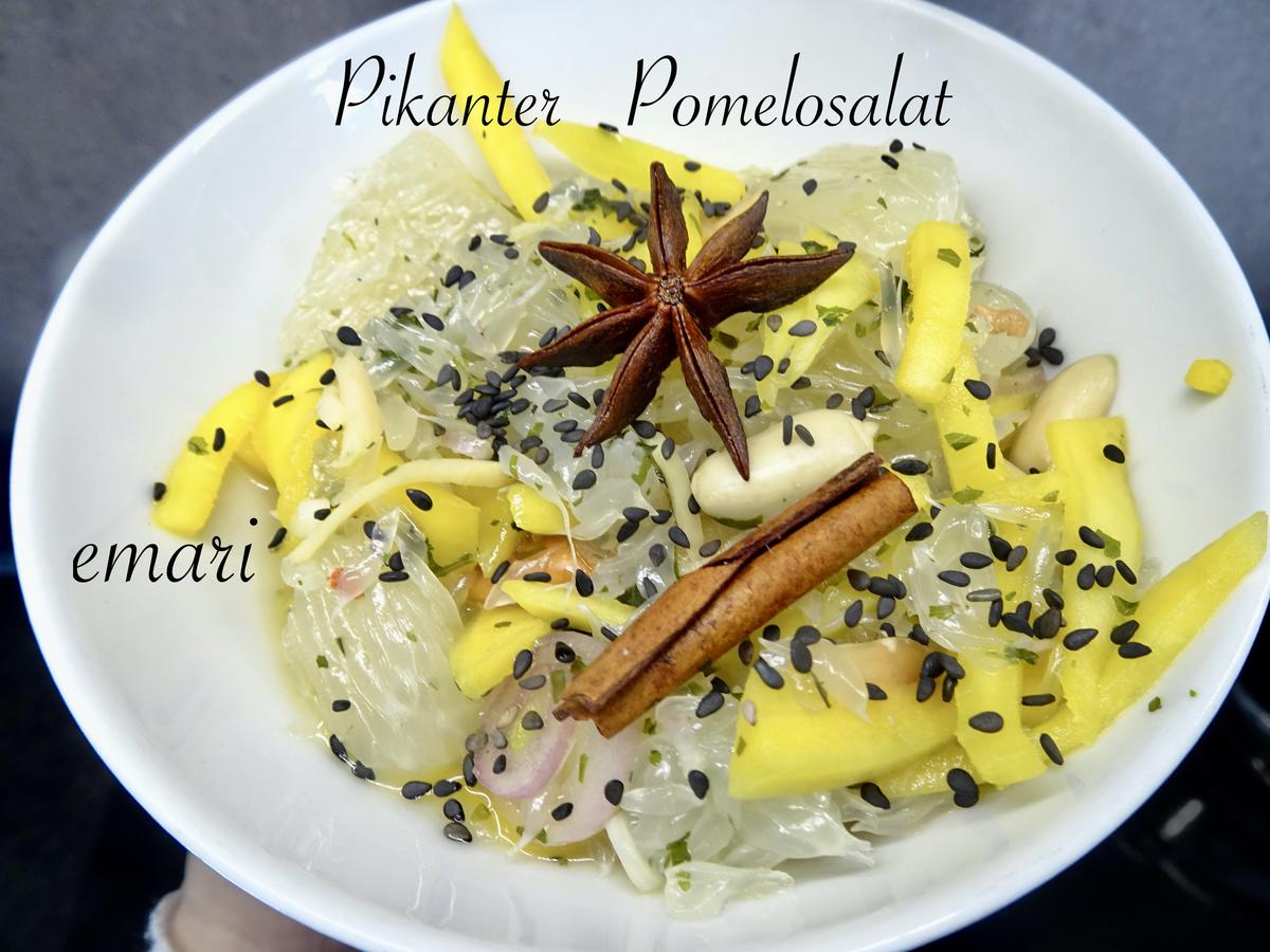 pikanter Pomelo Salat - Rezept - Bild Nr. 17006
