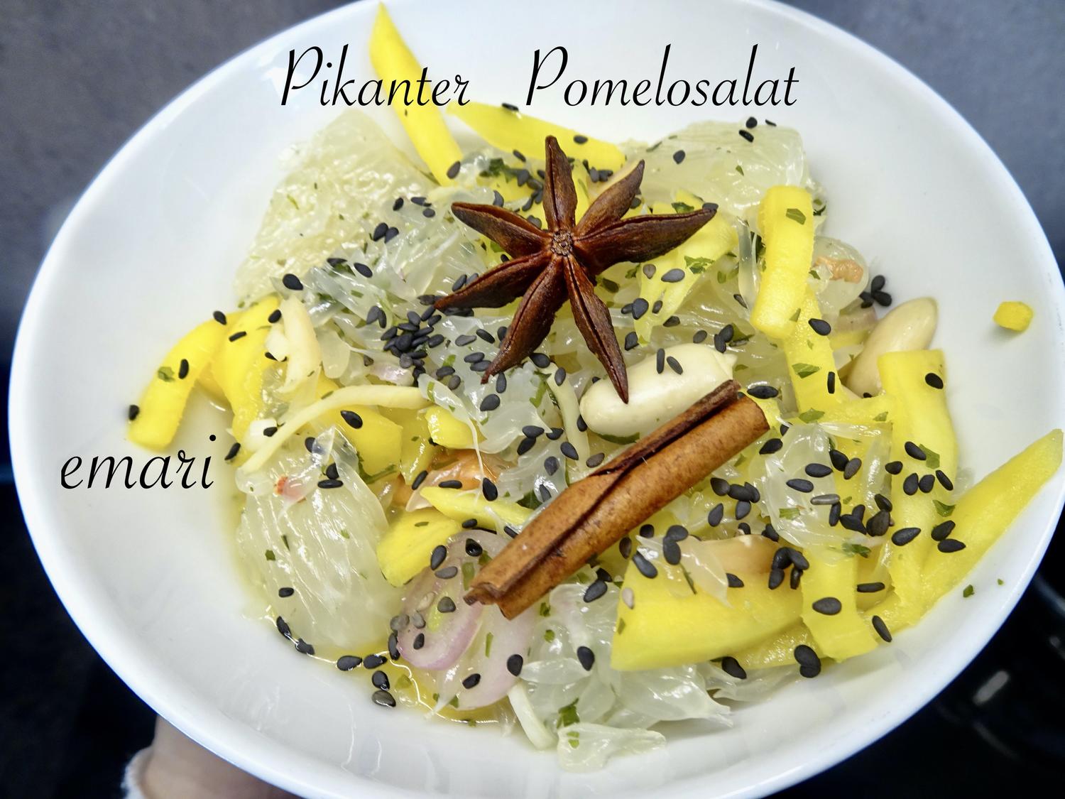 pikanter Pomelo Salat - Rezept mit Bild - kochbar.de