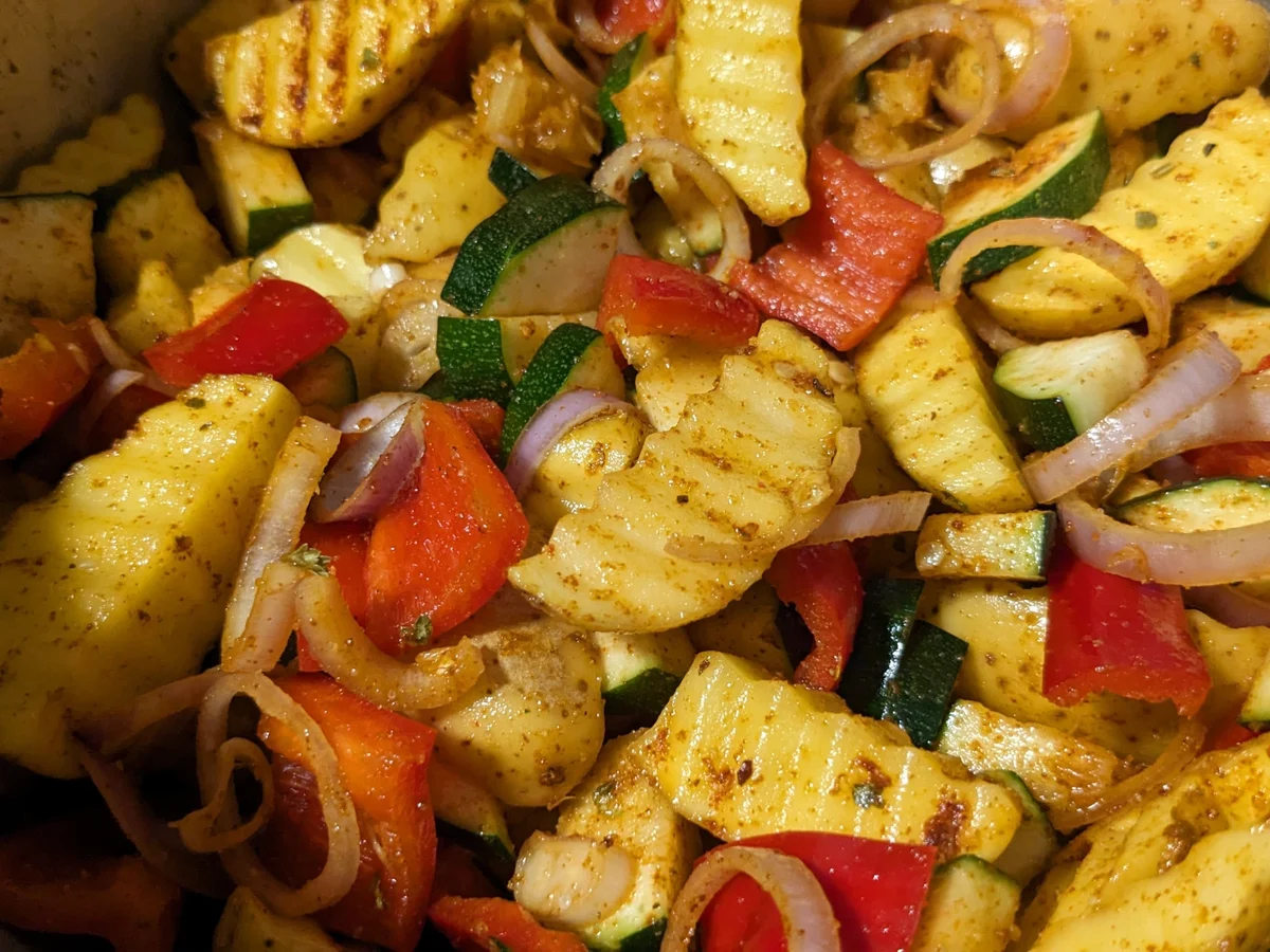 Herzhafte Gemüsepfanne - Rezept - Bild Nr. 4