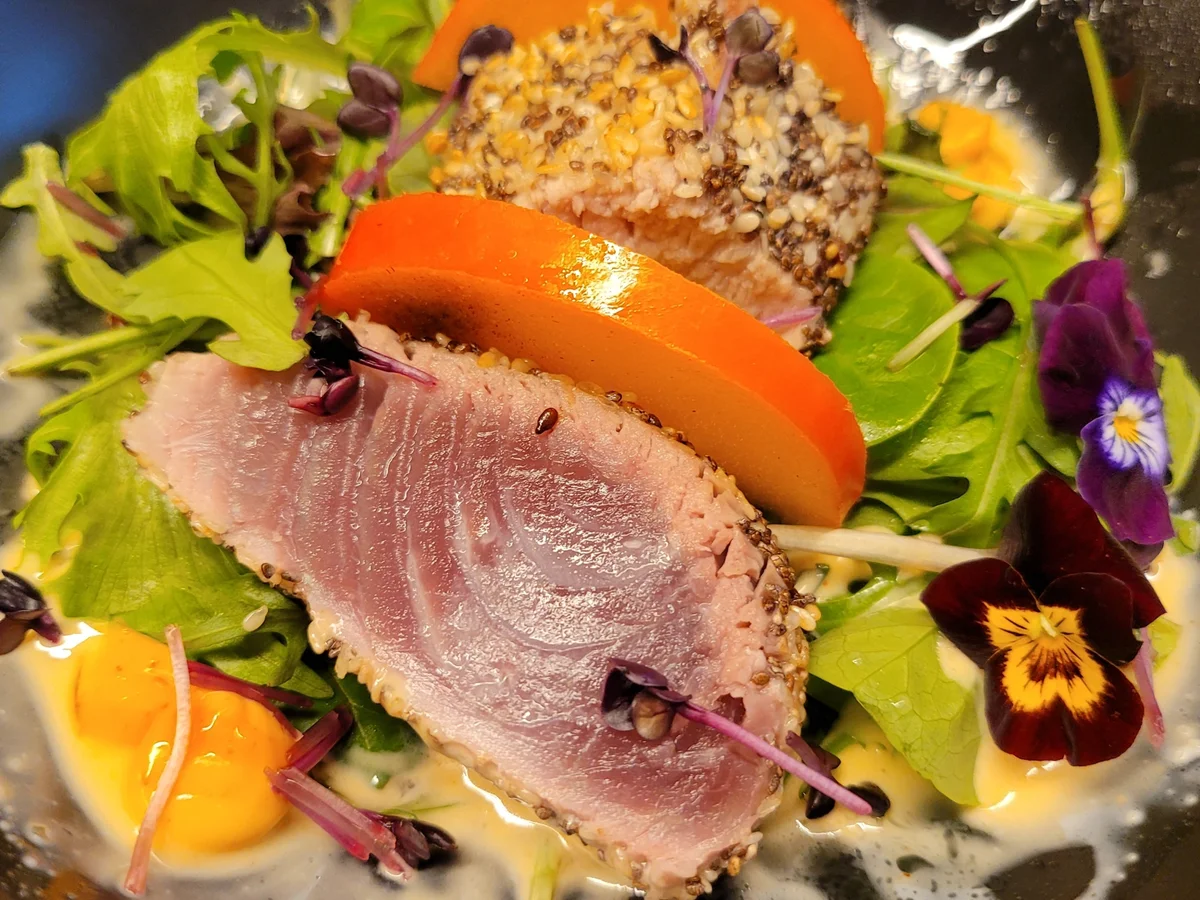 Thunfisch entspannt im Gartenparadies - Rezept - Bild Nr. 4