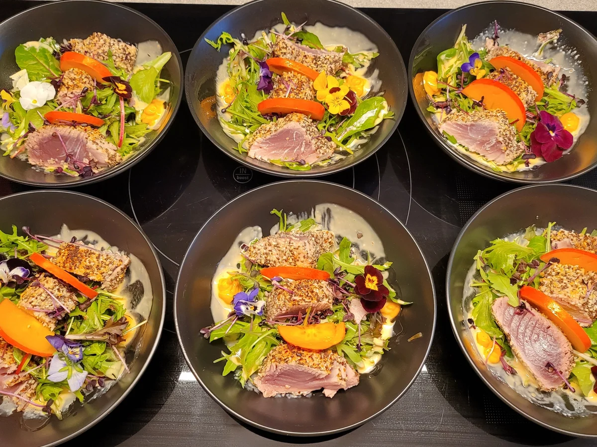 Thunfisch entspannt im Gartenparadies - Rezept - Bild Nr. 5