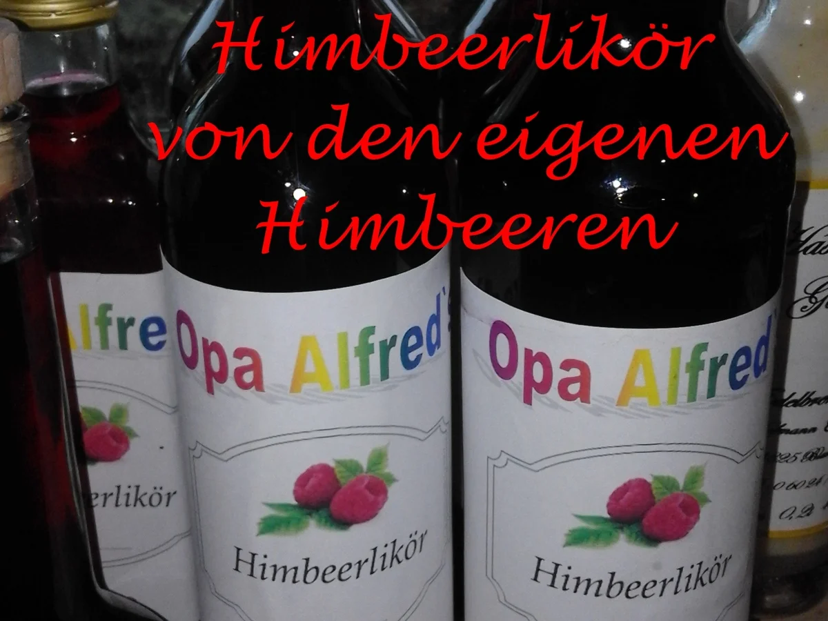Himbeerlikör - Rezept - Bild Nr. 17010