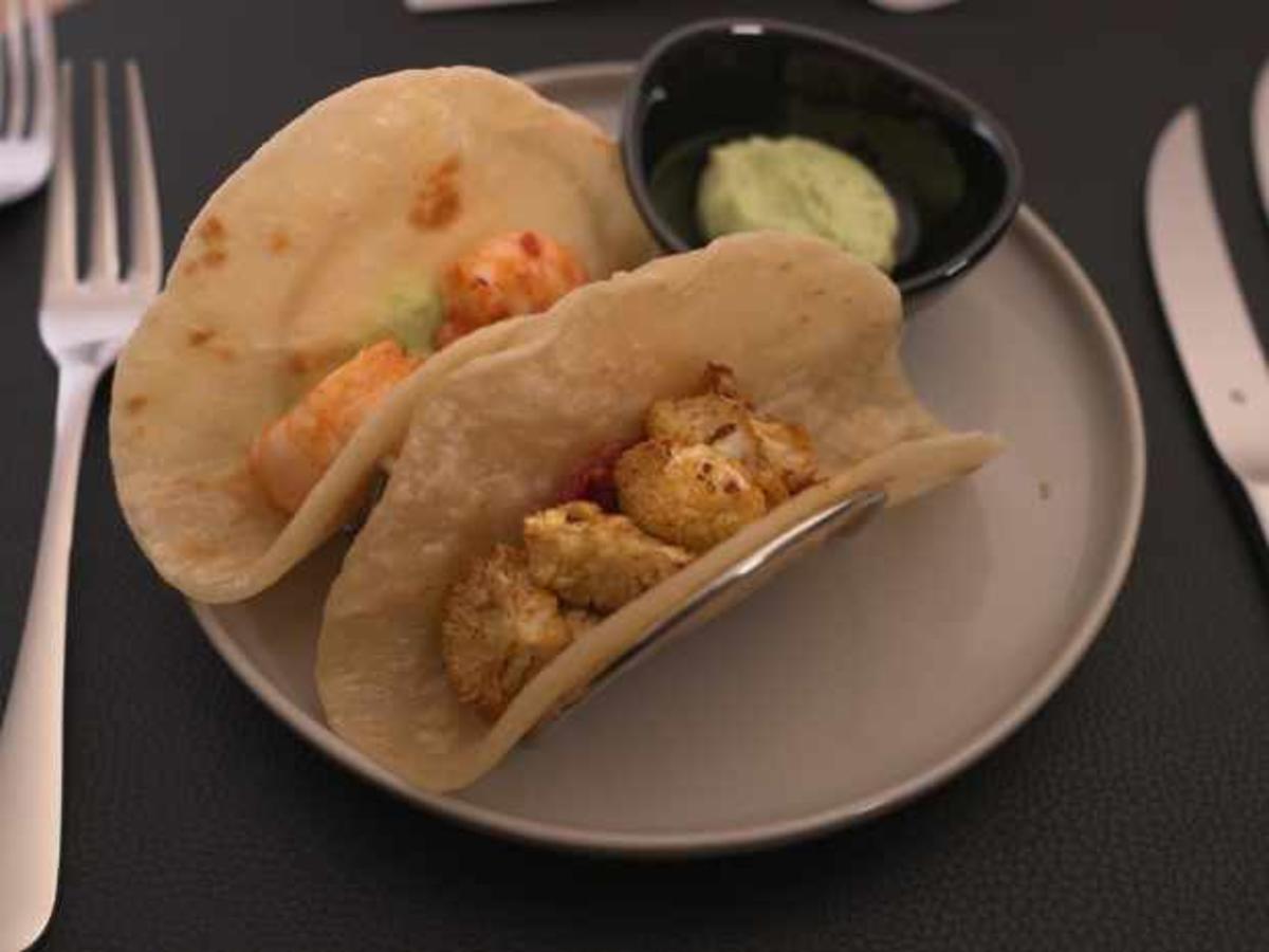 Tacos mit Blumenkohl, Garnelen und Avocadocreme - Rezept - Bild Nr. 17009