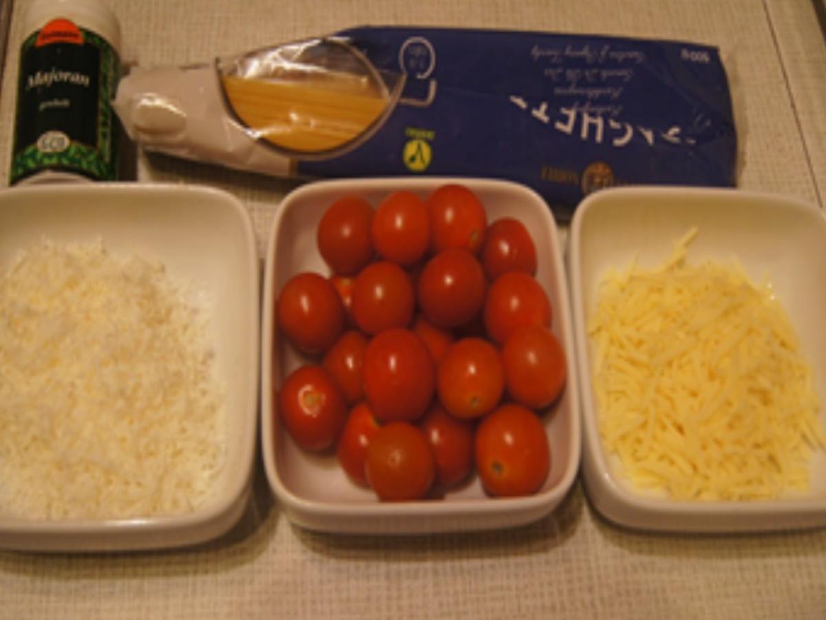 Spaghetti mit Mini-Tomaten und Käse - Rezept - Bild Nr. 3