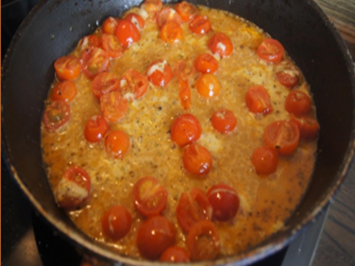 Spaghetti mit Mini-Tomaten und Käse - Rezept - Bild Nr. 11