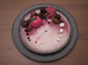 Schoko-Brownie mit Kirscheis und Mousse - Rezept - Bild Nr. 17016
