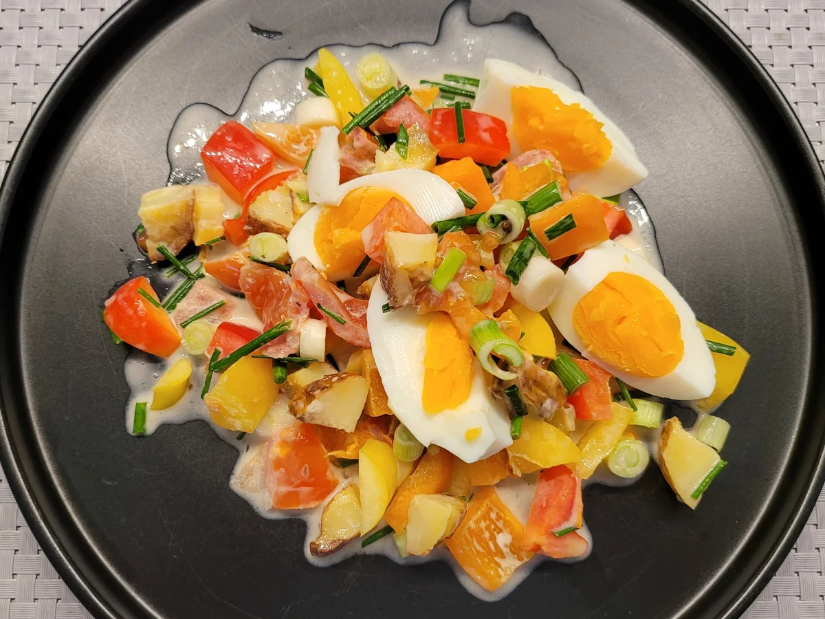 Salat Querbeet - Rezept - Bild Nr. 17017
