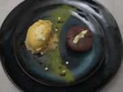 Chocolate Matcha Lava Cake und Mangosorbet - Rezept - Bild Nr. 17016