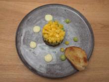 Thunfischtatar mit Avocado, Mango und Yuzu-Mayonnaise - Rezept - Bild Nr. 2