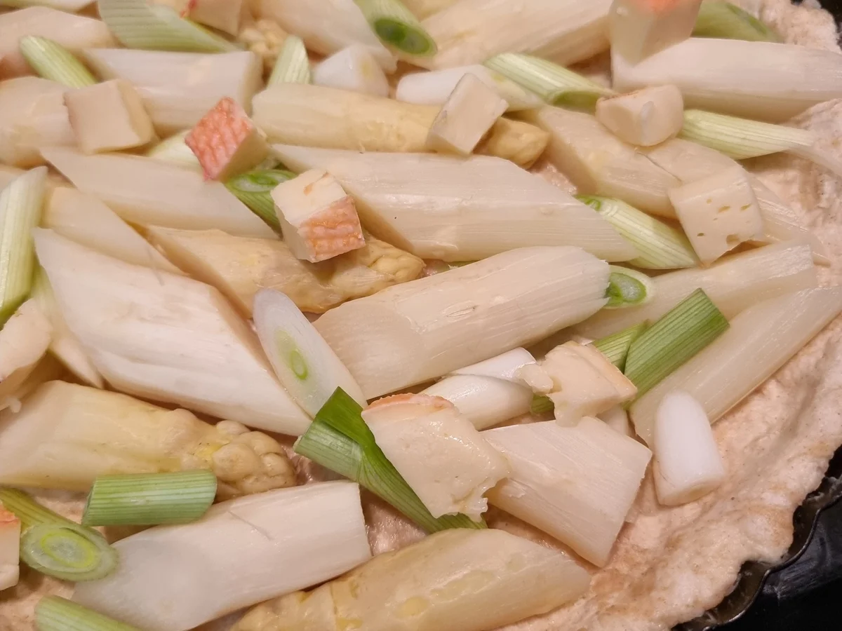 Spargel-Tarte mit Quinoa - Rezept - Bild Nr. 17028