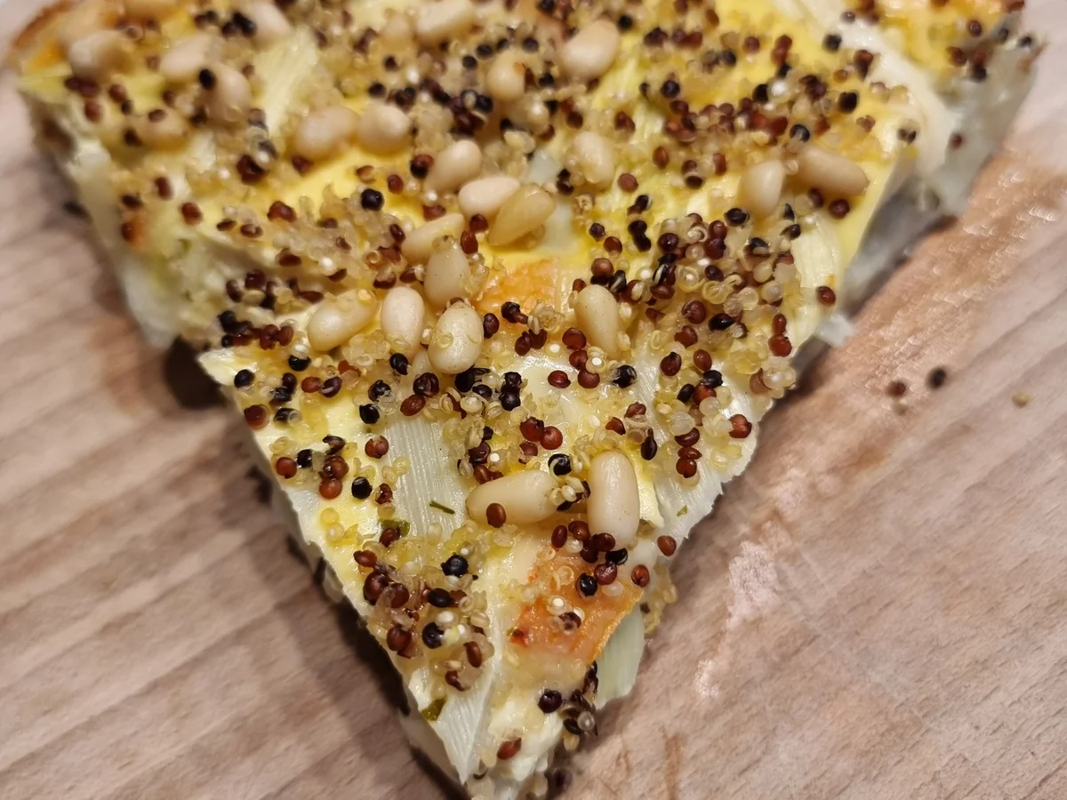 Spargel-Tarte mit Quinoa - Rezept - Bild Nr. 17036