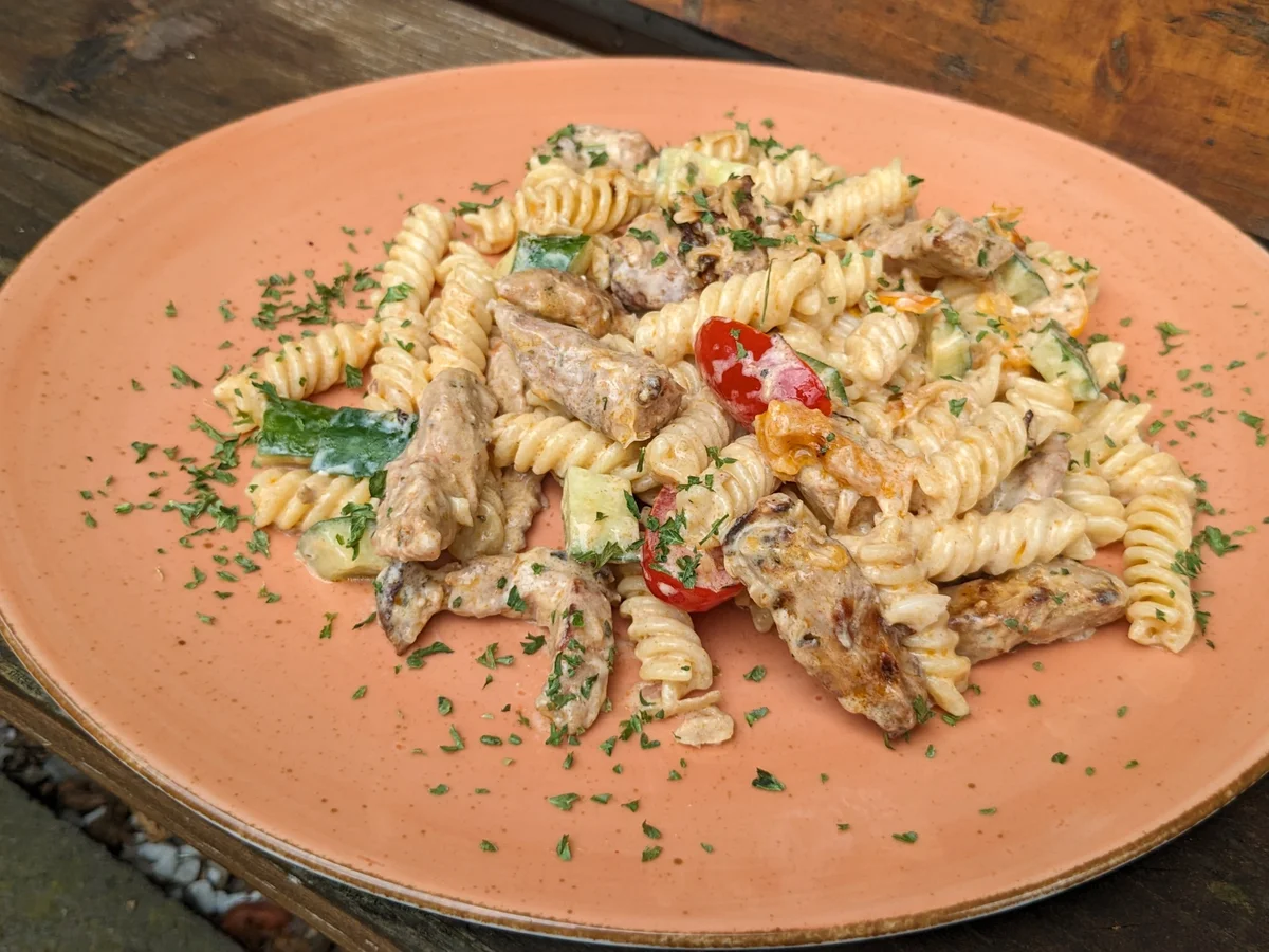 Gyros-Nudelsalat - Rezept - Bild Nr. 2