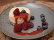 Cheesecake mit Erdbeersauce - Rezept - Bild Nr. 17016