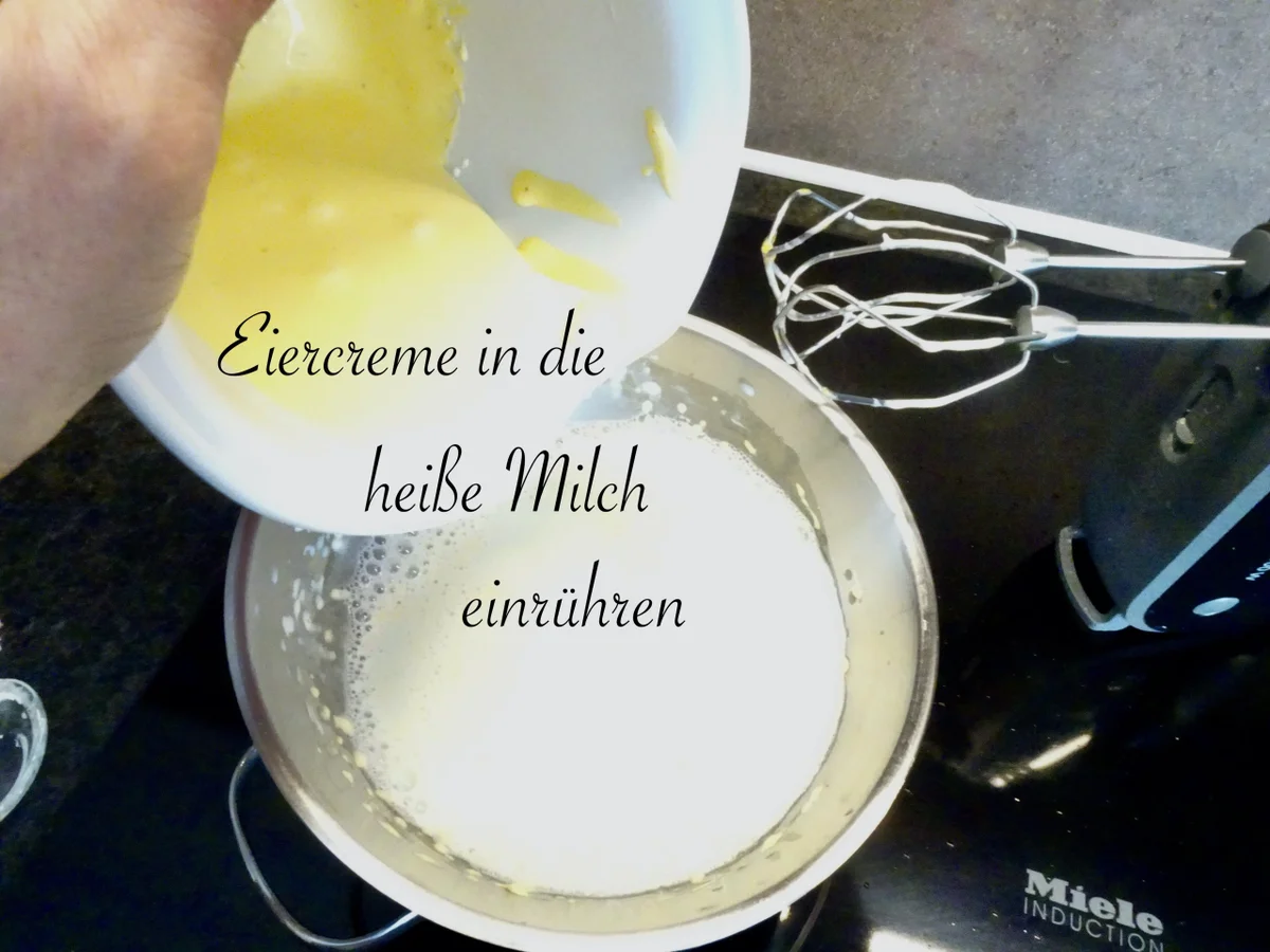 Creme Mont Blanc mit Eierlikörhäubchen - Rezept - Bild Nr. 6