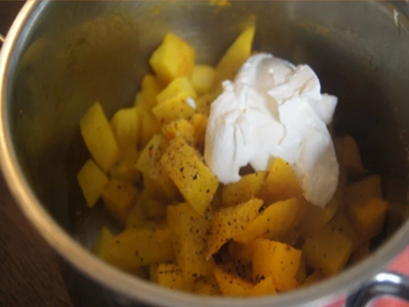 Knusper-Fischfilet mit Zuckererbsen und Rahm-Selleriestampf - Rezept - Bild Nr. 17043