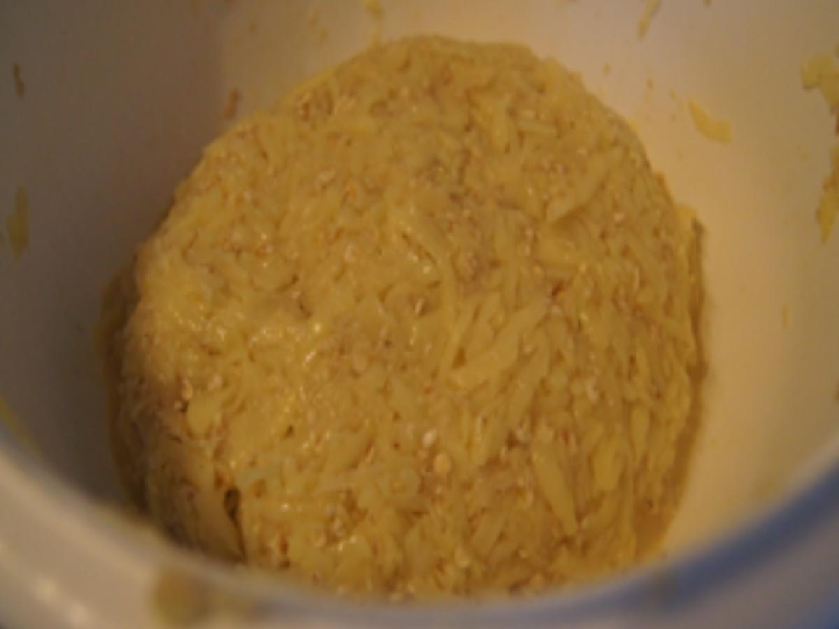 Reibepuffer mit Apfelmus und Schmand Meerrettich Dip - einfach - von ...