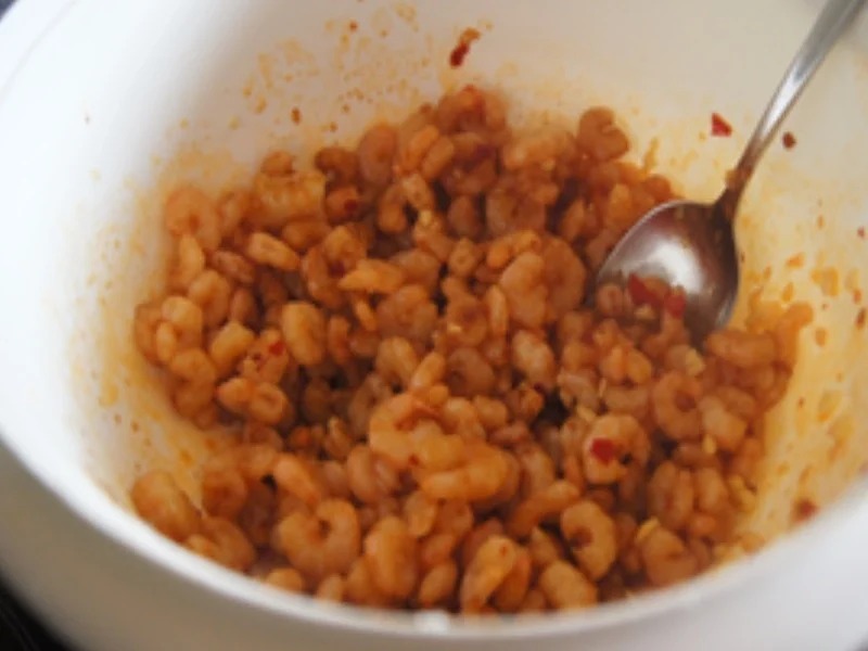 Garnelen im Wok mit Gemüsesalsa - Rezept - Bild Nr. 5