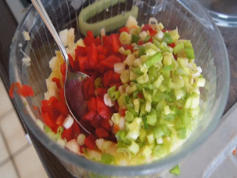 Garnelen im Wok mit Gemüsesalsa - Rezept - Bild Nr. 7