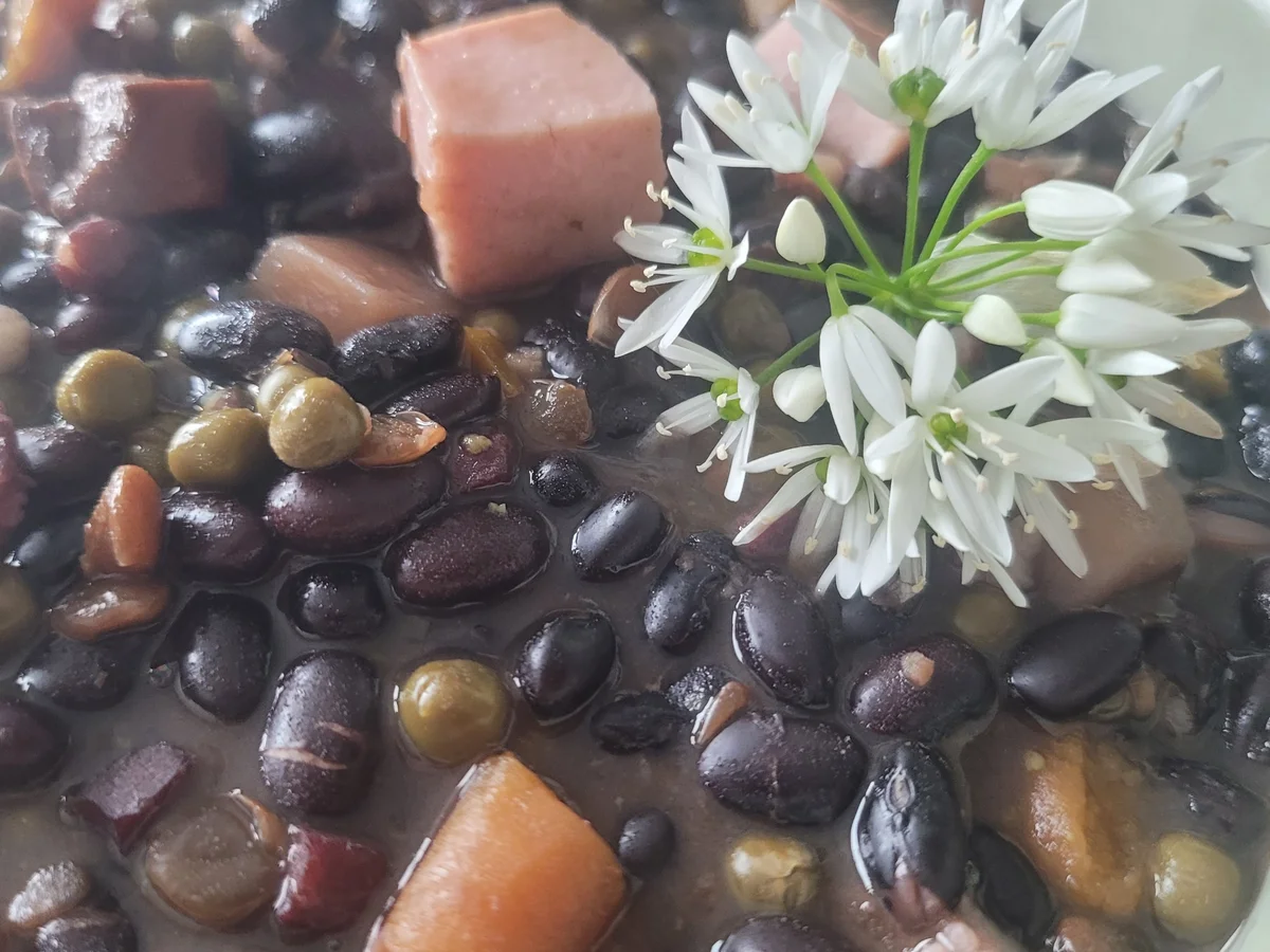 Schwarze Bohnensuppe - Rezept - Bild Nr. 17029