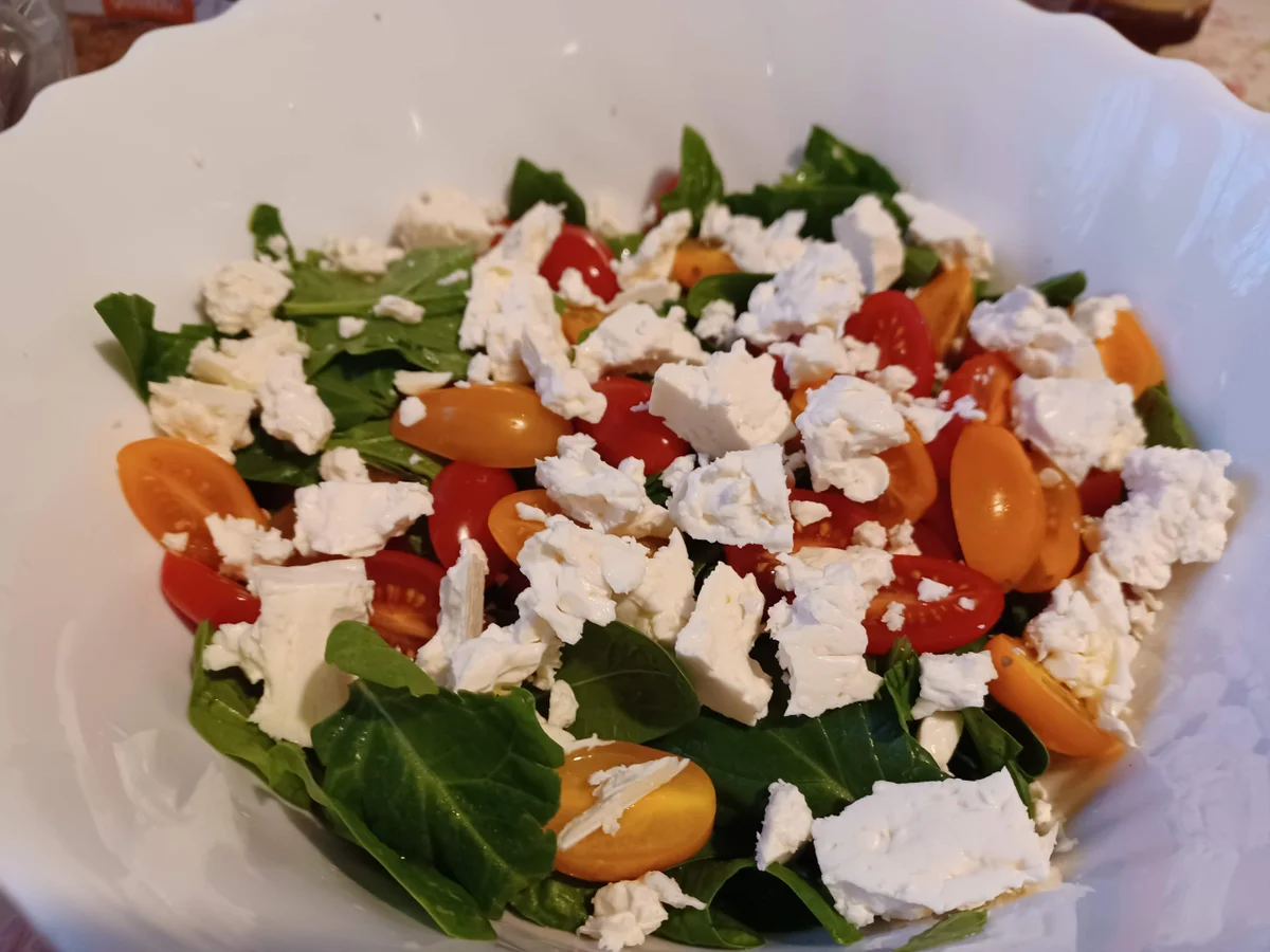 Rezept: Salat mit jungem Spinat Bild Nr. 17036 Salat mit jungem Spinat - Rezept - Bild Nr. 17036