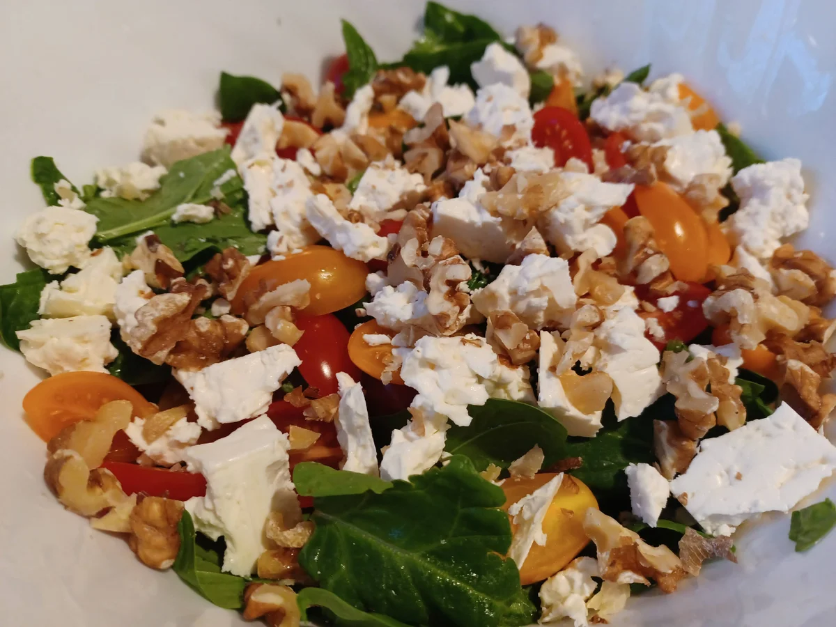 Rezept: Salat mit jungem Spinat Bild Nr. 17037 Salat mit jungem Spinat - Rezept - Bild Nr. 17037